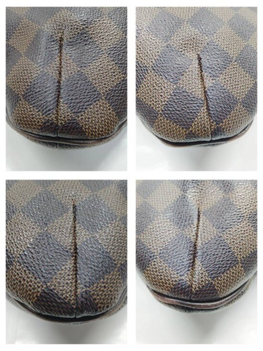 Authentic Louis Vuitton Bloomsbury GM Damier Ebene Canvas Crossbody Shoulder Bag - Picture 9 of 16
